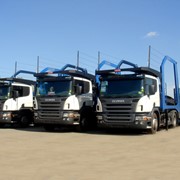 Автовоз Scania P340LA4x2HLB LOHR фото