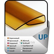 UP-профиль торцевой для сотового поликарбоната, длина: 2,1 м, толщина 6 мм фото