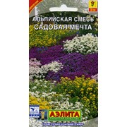Семена цветов Альпийская смесь Садовая мечта фото