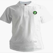 Рубашка поло Skoda белая фото
