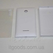 Крышка задняя белая для Microsoft Lumia 532 + ПЛЕНКА В ПОДАРОК 4707-1 фото