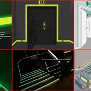 Фотолюминесцентные эвакуационные системы фото
