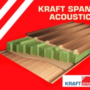 Акустические сэндвич-панели Kraft SPAN ACOUSTIC. Кровельные фото