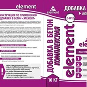 Комплексная добавка в бетон ELEMENT Д-W12 фото