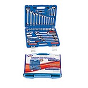 Autovirazh AV-212077 Набор инструмента слесарно-монтажный 1/2“, 1/4“ 77 предметов 6-ти гранных фото