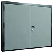 Ворота противопожарные распашные. Распашные ворота DoorHan фото