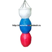 Боксёрский мешок из тентовой ткани тип Силуэт трехсенкционный (МБТТ-16, Верхний диаметр 45см, высота 180см, вес 80-100кг) 360 фото