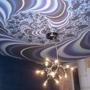 Установка натяжных потолков фото