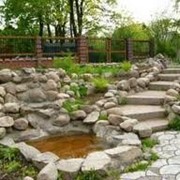 Альпийская горка ландшафтный дизайн в алматы фото