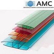 Профиль поликарбонатный HCP cap 6-10 - стыковочный-разъемный фото