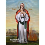 Святая Мученица Ливия - Писаная Икона Код товара: ОГр-36 фото