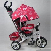 Велосипед детский трехколесный с родительской ручкой Profi Trike Profi Trike M 0449-3 фото