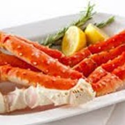 Мясо камчатского краба ( фаланга, салат, роза...) фото