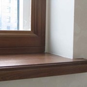 Подоконники из массива дуба на заказ фото