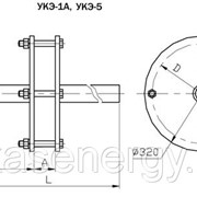 Узлы крепления экранов УКЭ-1А, УКЭ-1Б, УКЭ-12, УКЭ-17, УКЭ-2, УКЭ-2А фото