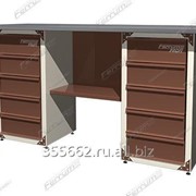 Верстак двухтумбовый М1-255-Pro фото