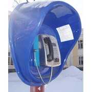 Полукабина таксофонная “Мини“ с задней крышкой фото