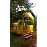 Установка и изготовление беседок из дерева фото