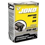 Моторное масло JOKO GASOLINE 100% Syn SN 5w-40 4л фото