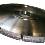 Фреза HXDW001 Vacuum brazed канелюрная профиль R7 d300хh15х60мм grit 30/40 фото