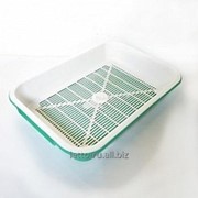 Туалет/лоток для кошек с решеткой 25*35см ЛЕТТО (25) фото