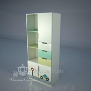 Шкаф-стеллаж Грузовичок фото