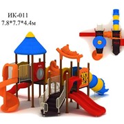 Детские игровые комплексы, качели, карусели, горки. фото