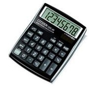 Калькулятор настольный 8 разрядный черный Citizen CDC 80BK WB фото