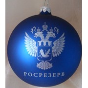 Нанесение логотипа, надписи, фотографии или рисунка на елочные шары фото