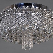 Люстра “Crystal“ хрустальная с диодными лампами и пультом MD33282-3+8 d=400мм h=270мм MD33282-3+8LED фото