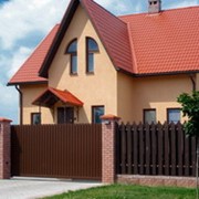 Откатные ворота фото