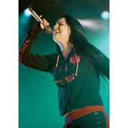 Evanescence поет в Аудио технику фотография