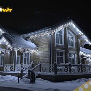 Новогоднее украшение домов в Ростове-на-Дону  фотография