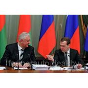 О чем спорили Мясникович и Медведев фотография