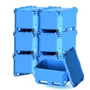 Крупногабаритные пластиковые контейнеры фотография