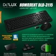 Комплект: клавиатура и мышь от Delux - удивляет ценой, поражает качеством! фотография