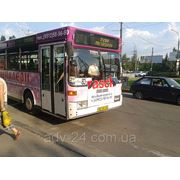 Реклама на маршрутном автобусе - Обои (Шпалери) RUSCH в Николаеве !!! фотография