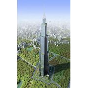 Грандиозный проект из поднебесной – небоскреб высотой 838 м. фотография