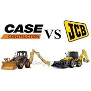 Сравнение равноколесных экскаваторов-погрузчиков CASE 695ST и JCB 4CX фотография