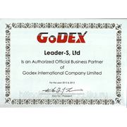 Компания Лидер С получила официальный статус бизнес партнера фирмы GODEX фотография