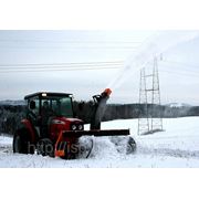 Снегоочиститель Hydromann (Дания) на базе трактора МТЗ 82 фотография