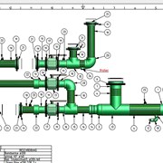 Готовые сборки распределительных блоков Aquatherm фотография