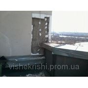 Утепление стыков плит в доме на Днепровской набережной фотография