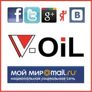 Сеть АЗС V-Oil в социальных сетях фотография