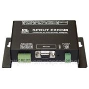 Sprut E2COM - преобразователь интерфейсов RS232 или RS485/422 в Ethernet фотография
