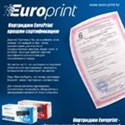 Сертифицированные картриджи Europrint. фотография