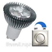 Диммируемая светодиодная лампа LED-5GU10D - в продаже! фотография