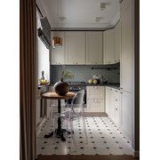 Определение рабочих зон в кухонном пространстве фотография