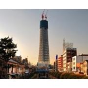 В Токио строят самую высокую телебашню в мире фотография