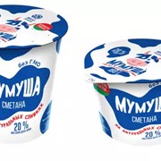 Молочная продукция под брендом "Мумуша" фотография